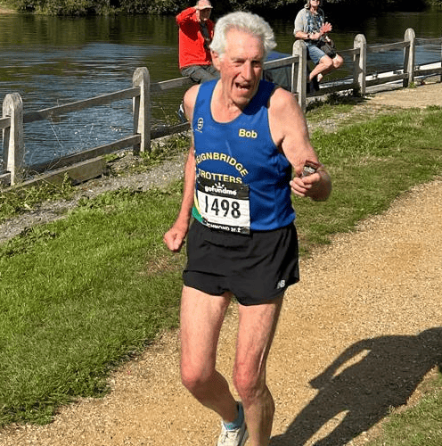 Bob Small at the Richmond Marathon