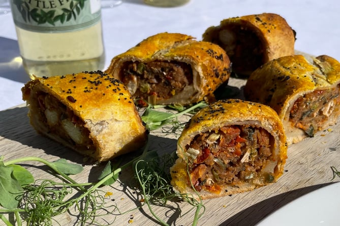 Vegan Rolls Powderham Food Festival