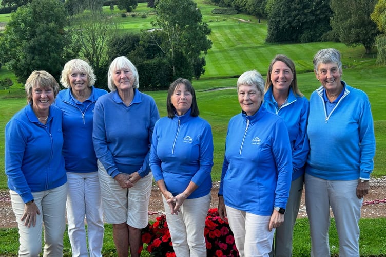 Dainton Park Ladies Devon League team