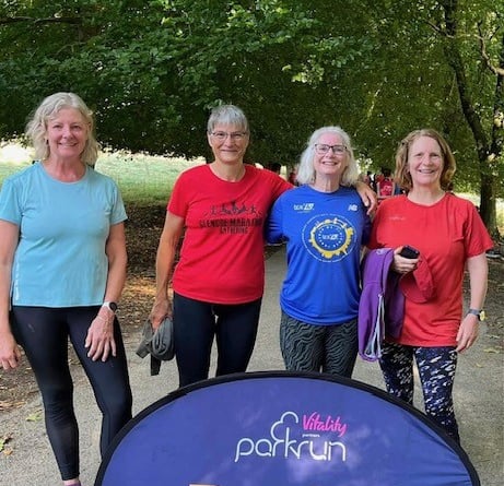 F2R's Parkrun quartet