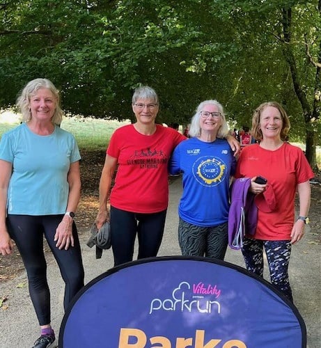 F2R's Parkrun quartet