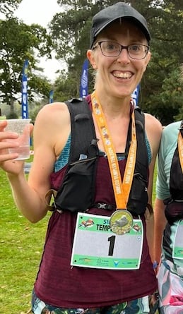 Becky Abbott completed the Templer 10k