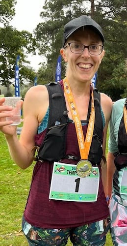 Becky Abbott completed the Templer 10k