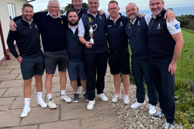 Stover GC's winning team on SDL Presentation Day