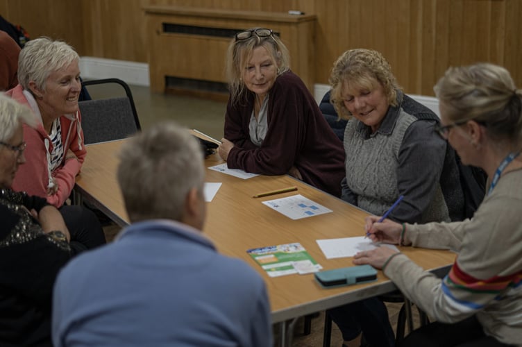 Participants at the Dementia Friendly event 