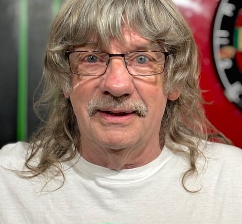 Glynn Smith spent years growing his hair so he could 