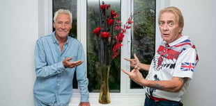 Plastic flowers spark retirement home row