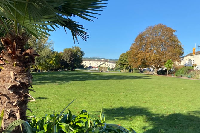 The Lawn, Dawlish. Photo Ellen Grindley 