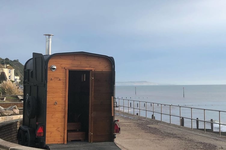 Teignmouth Seafront Devon Community Sauna