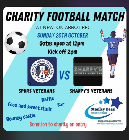 Charity football match at The Rec