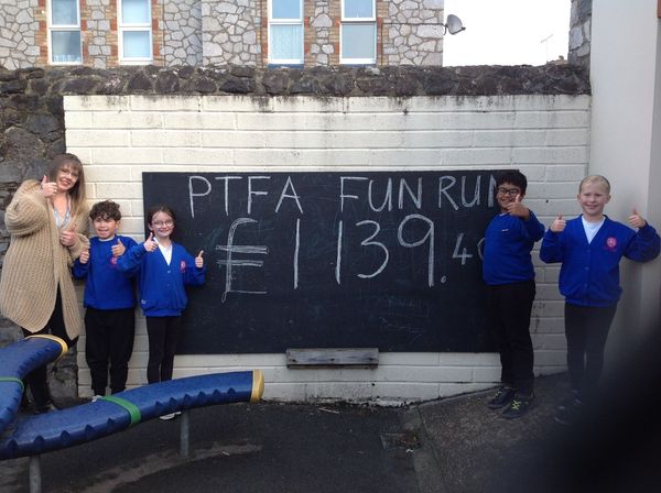 The Fun Run at All Saints March primary school raised money for the PTFA. 