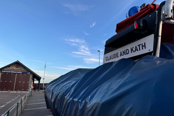 Teignmouth RNLI lifeboat Claude and Kath