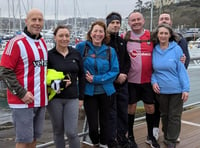 Charity walkers raise £1,300