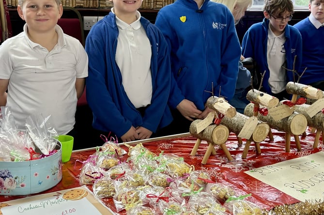 Cockwood School pupils creative enterprises