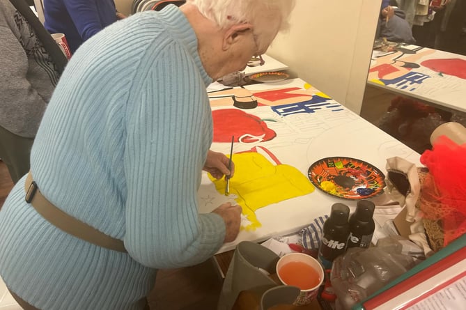 Teignmouth Players 60th anniversary mural