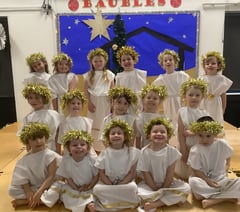 Baubles galore at school nativity 