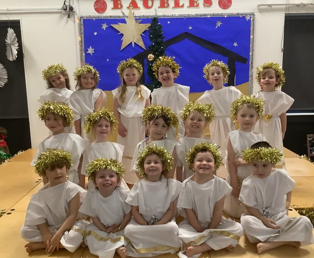 Baubles galore at school nativity 