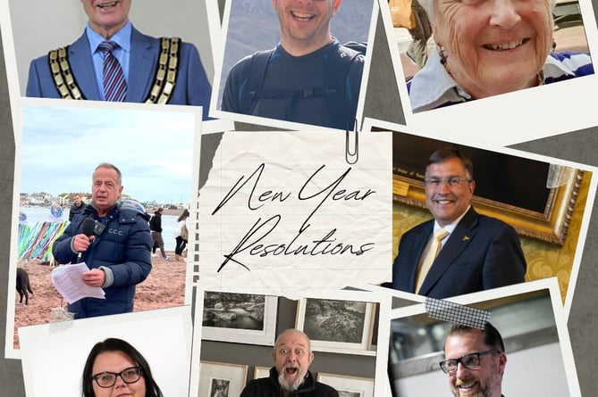 Ron Peart, Corin Burton, Viv Wilson MBE, Stuart Reynolds, Martin Wrigley MP, ROsie Dawson, Mark Burley and Mark Amphlett share their 2025 New Year's Resolutions