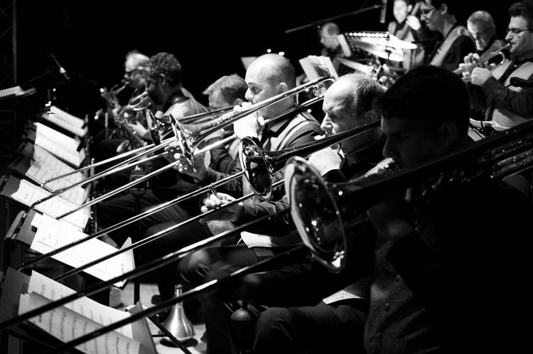 The Dave Hankin Big Band. Photo: Jay Stone Photography