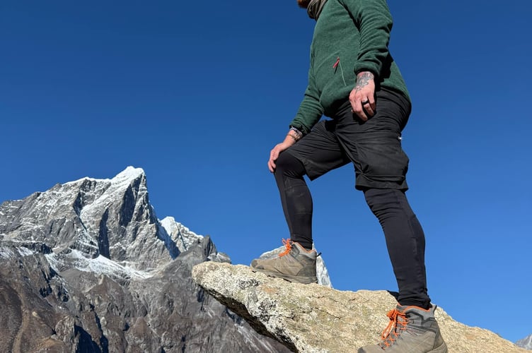 Ryan Hallett trekked to Everest Base Camp as part of a team from the Co-op