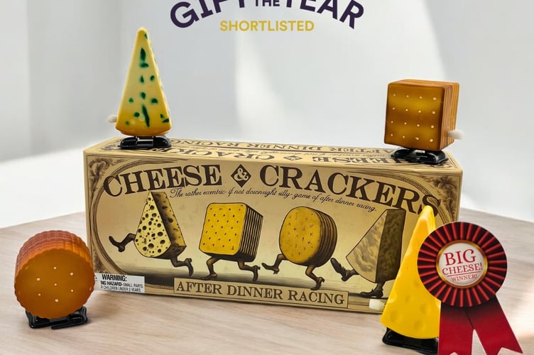 House of Marbles hopes its Cheese and Crackers game will succeed at the Gift of the Year awards