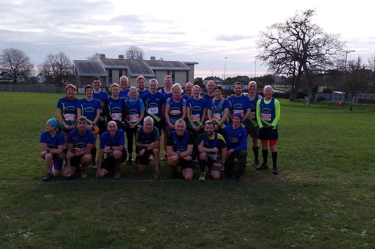 Teignbridge Trotters pre-Obelisk race