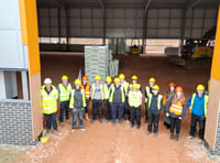 Kingskerswell construction site welcomes students