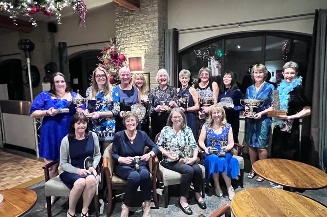 Dainton Park GC ladies Xmas dinner 2024