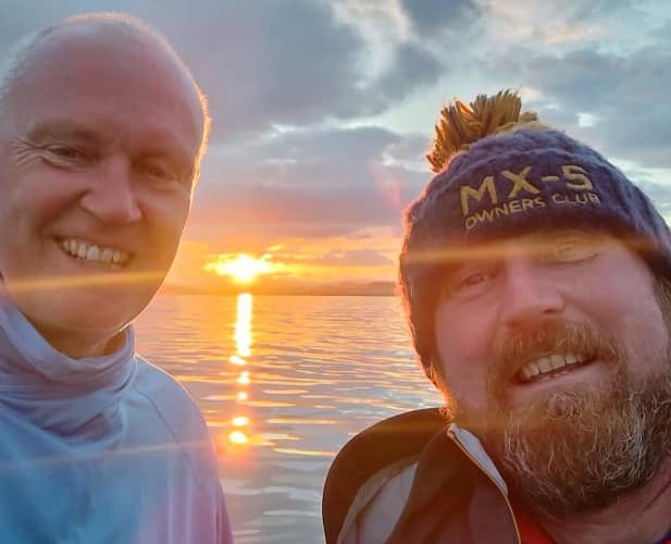 Oar Mighty Mates Andy Purvis and Tim Cox are close to competing the World's Toughest row across the Atlantic Ocean.