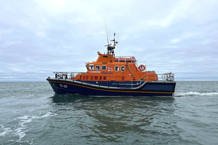 Falmouth RNLI Richard Cox Scott 17-29 lifeboat