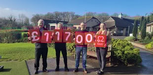 Five-figure sum raised by Dainton Park captain