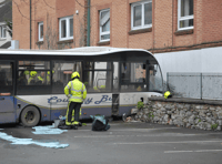 Bus driver out of hospital after crash 