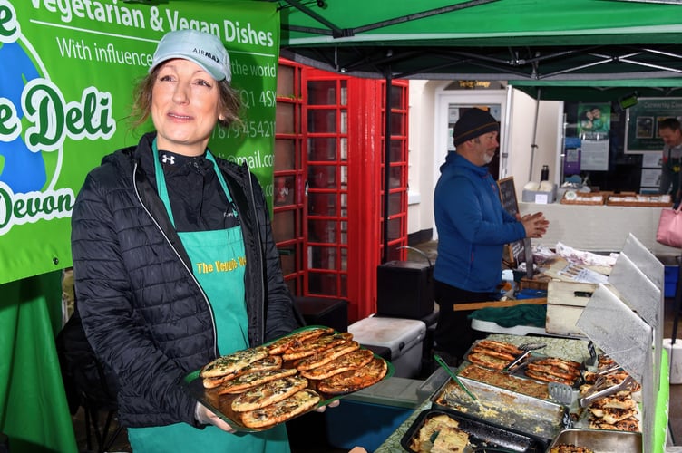 The Vegi Deli at Teignmouth Farmer's Market