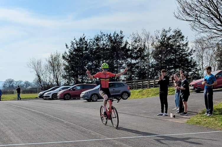 Henry Cadwallader winning at Westpoint 